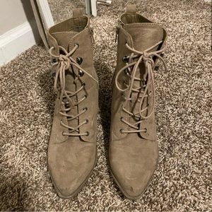 American Eagle Lace Up Ankle Bootie